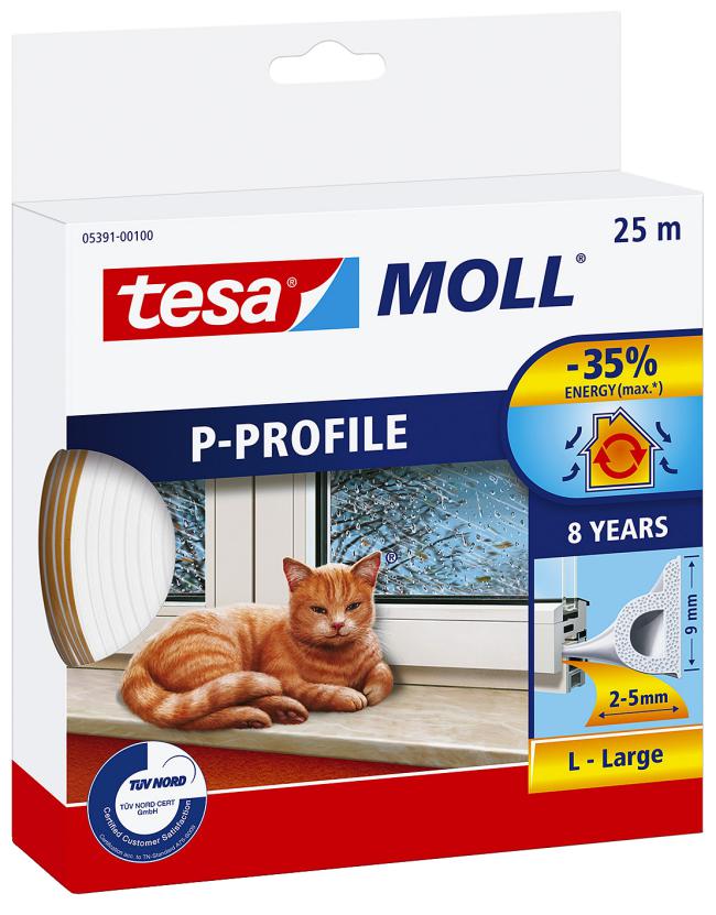 P-list självhäftande tesa 5390, 5391, 5570