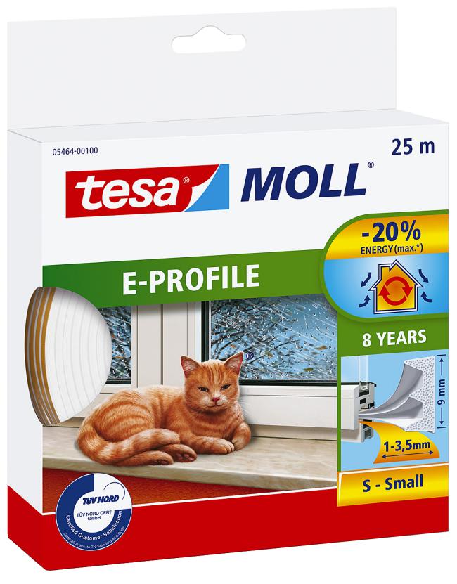 TÄTNINGSLIST E 5464 25M VIT