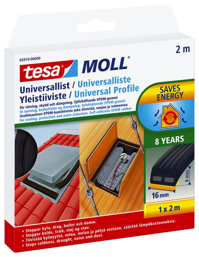 TÄTNINGSLIST U 5910 16X8MMX2M