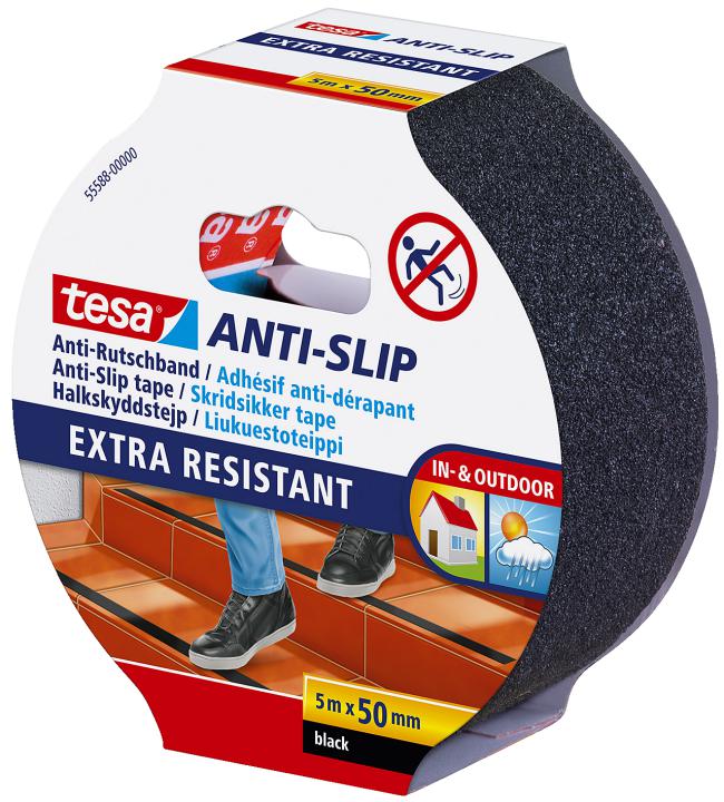 HALKSKYDDSTEJP SVART 50MMX5M