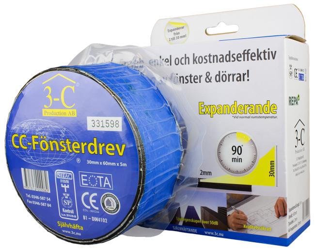 FÖNSTERDREV SJH 30MMX60MMX5M