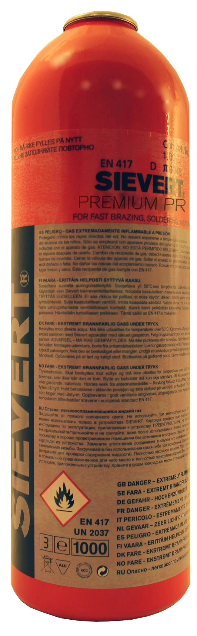 GAS ENGÅNG PROPAN EU 405G