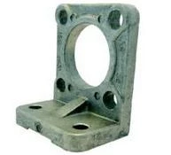 Vinklat flänsfäste aluminium