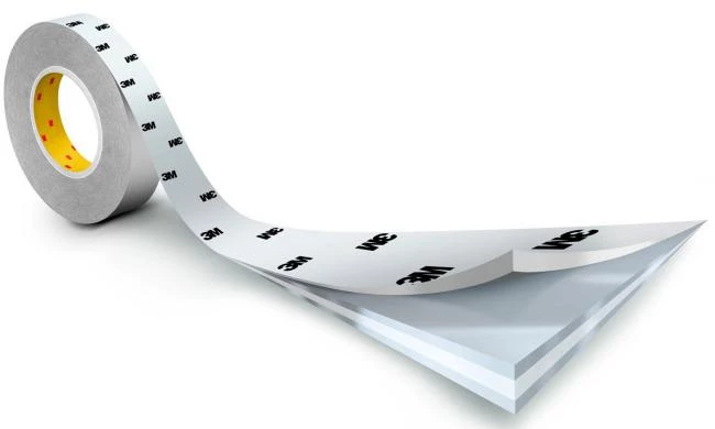 Dubbelhäftande papperstejp 9086, Vit