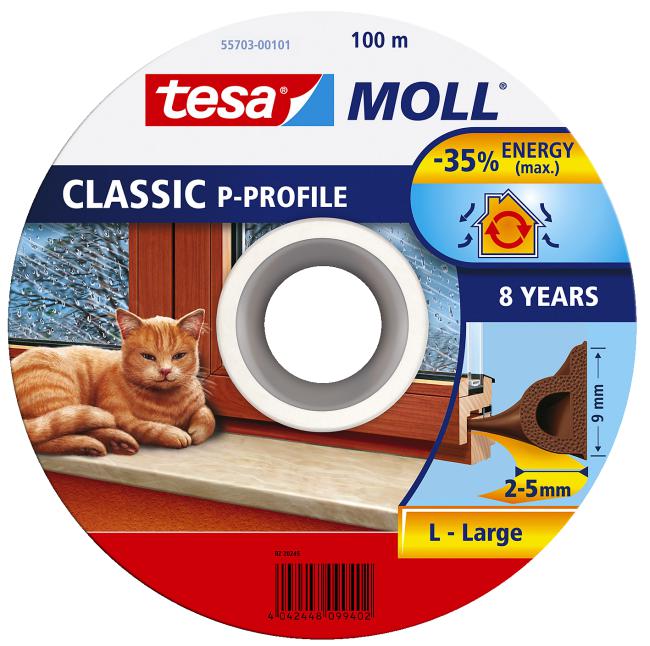 TÄTNINGSLIST P 55703 100M BRUN