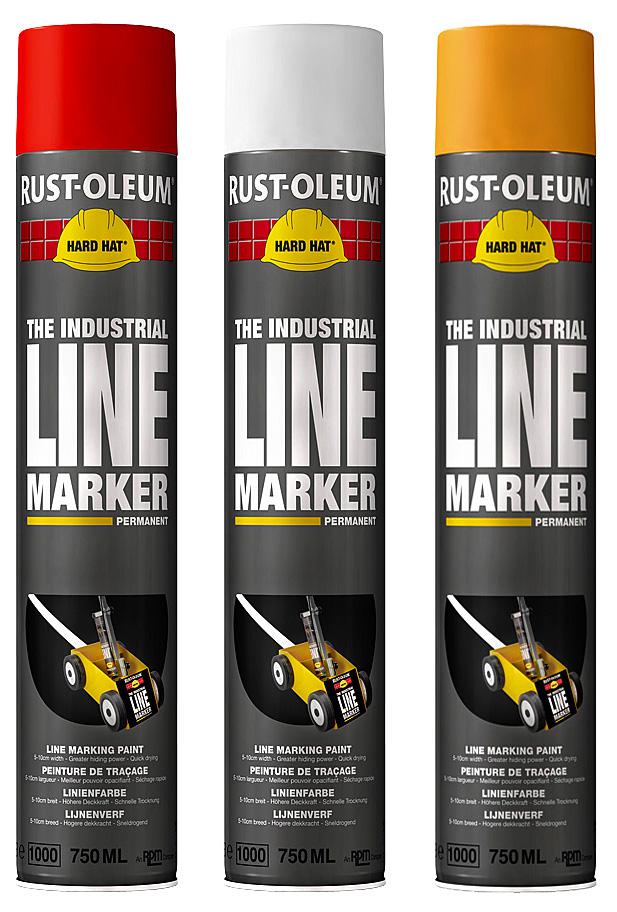 Linjemarkeringsfärg Rust-Oleum Hard Hat 750 ml