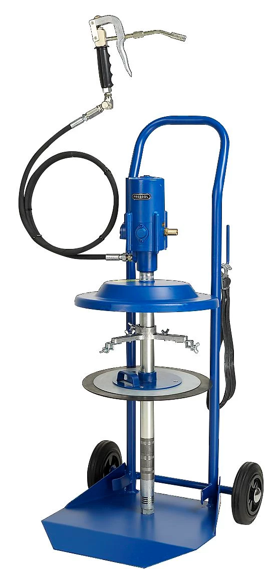 Fettpump / tryckluftsdriven Pressol