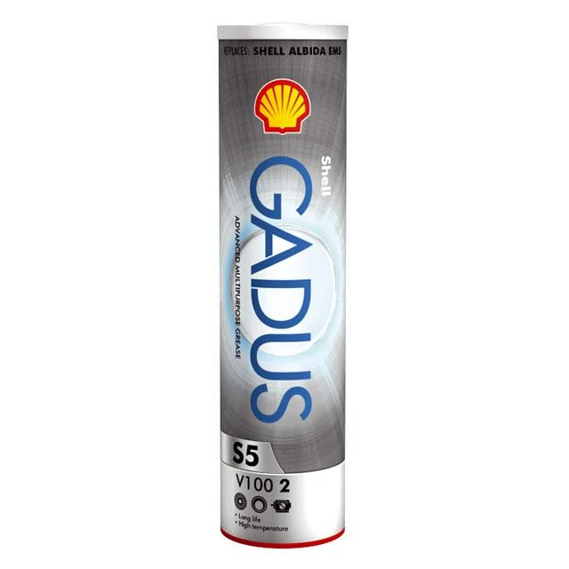 SHELL GADUS S5 V100 2 0.38KG SMÖRJFETT ELMOTORER FLÄKTAR