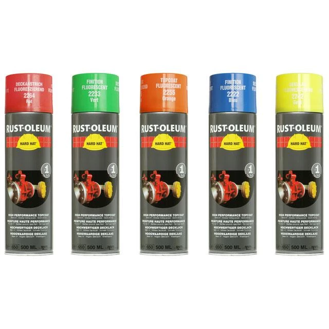 HARD HAT RÖD FLOURESC. 500ML