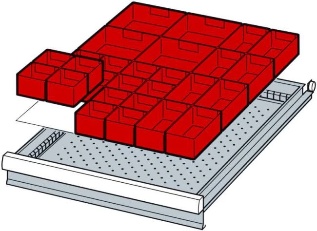 Lådinredning Premium, 27 x 40