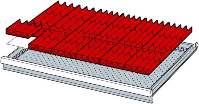 Lådinredning, Premium verktygshurtsar 54 x 36