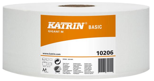 Toalettpapper Katrin Basic Gigant S, M, L