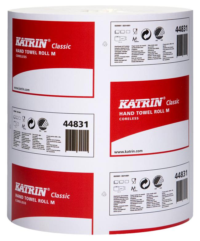 Torkpapper Katrin Classic S, M hylslös