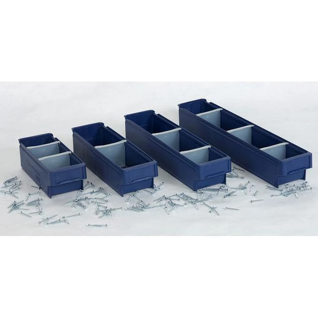 LAGERLÅDA BLÅ 600X115X100MM