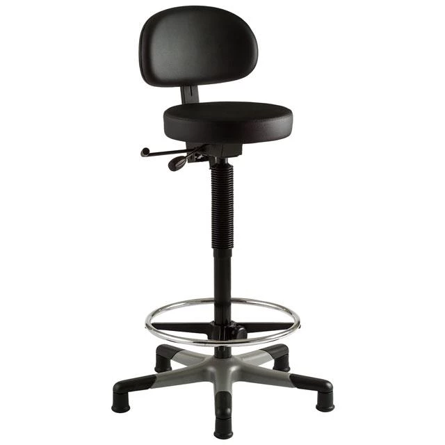 STOL TABURETT RYGG KONSTL.LÅG