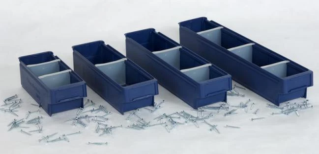 Lagerlåda i PP blå Schoeller Allibert