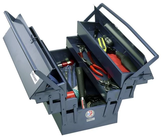 Verktygslåda blå lack