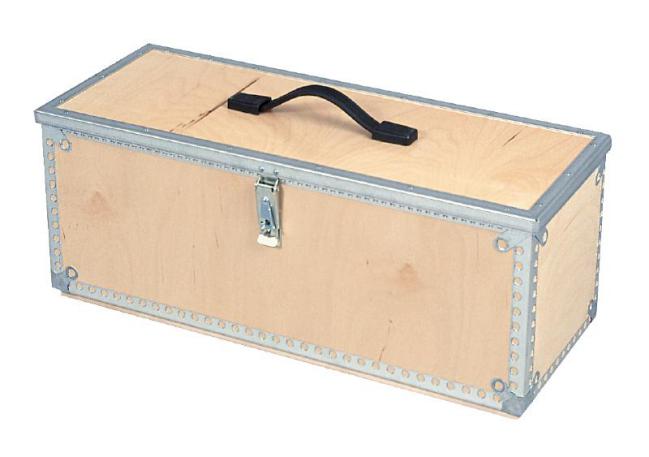 Verktygslåda i 1/6 pallstorlek Nefab PlyPak
