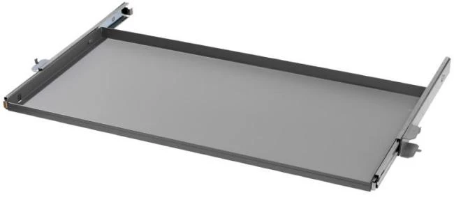 HYLLA UTDRAGBAR GRÅ