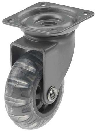 Länkhjul svängbart med platta Inline STRUKTUR