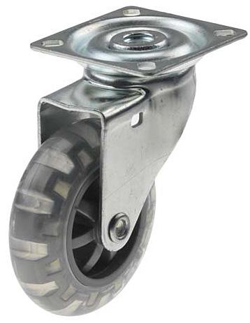 Länkhjul svängbart med platta Inline STRUKTUR