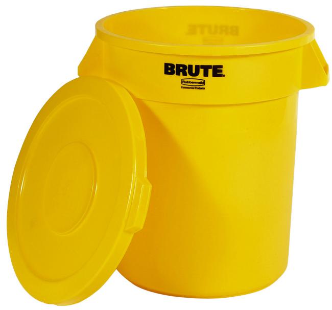 PLASTCONTAINER BRUTE 76L GUL