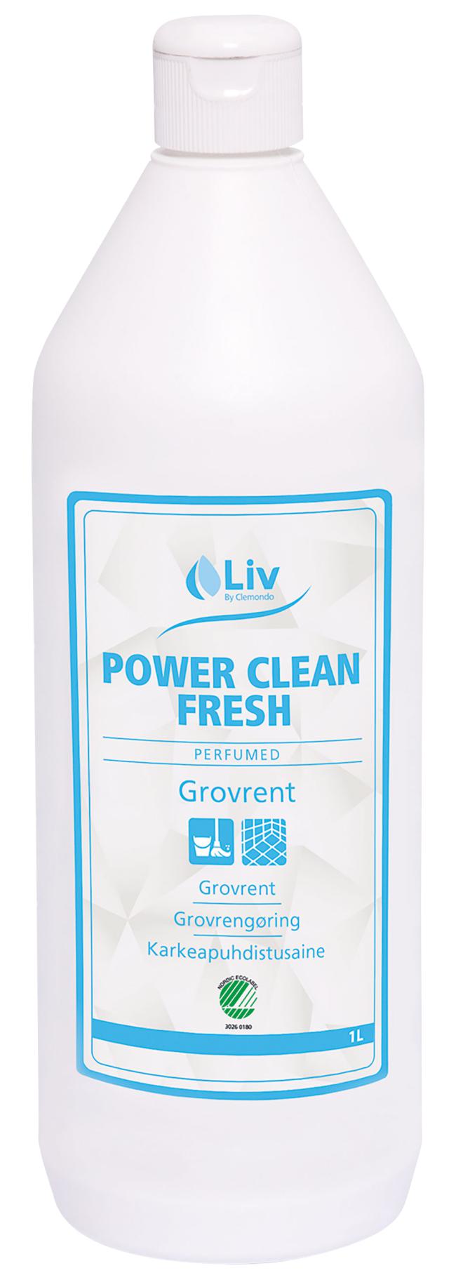 Grovrengöring Power Clean Fresh LIV