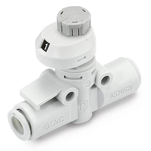 Strypbackventil AS-FS med indikator slangmonterad