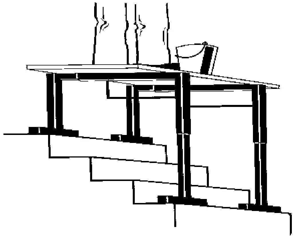 Arbetsbock ställbar