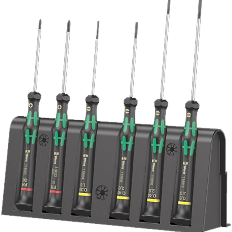 Finmekanikermejslar i sats Wera Micro 2035/6 A