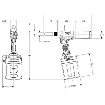 Blindnitverktyg ProSet XT4