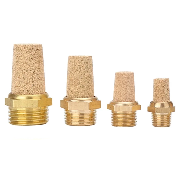 Ljuddämpare sintrad brons