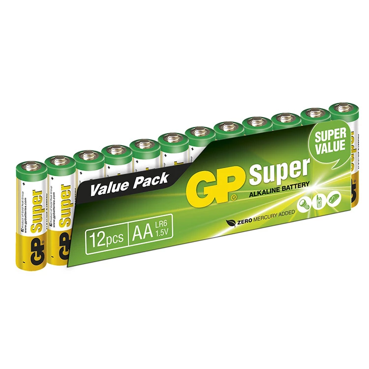 AA-batterier Super Alkaline