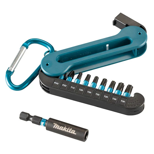 Bitssats 10-delar med karbinhake