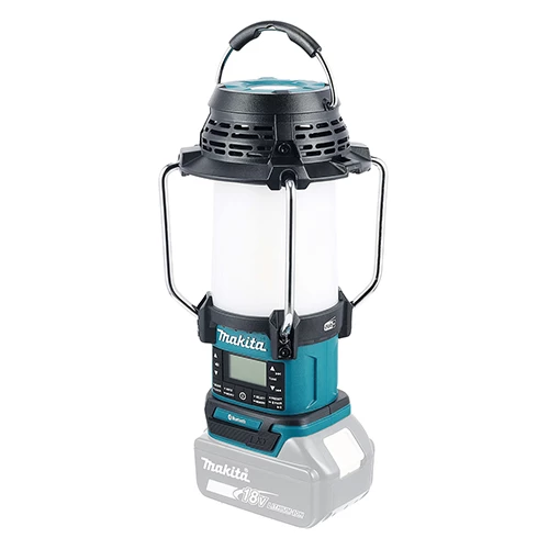 Lampa med radio 18V DMR056