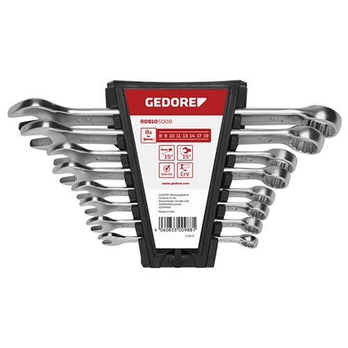 U-ringnyckelsats 8-19 mm R09105008