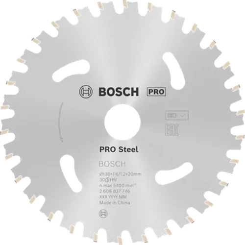 Cirkelsågklinga 136X20X30T