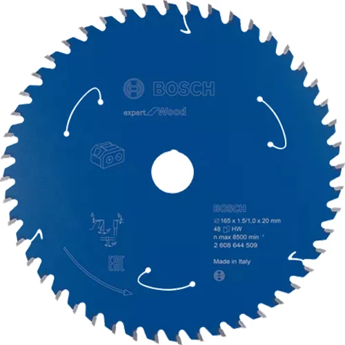 Cirkelsågklinga 165X20X1,5/1X48T