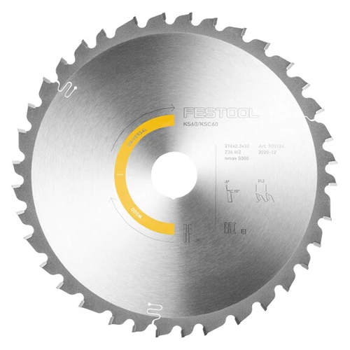 Cirkelsågklinga 216X2,3X30 W36