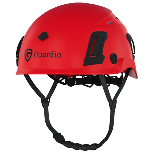 Skyddshjälm Guardio Armet 1001671 i röd.