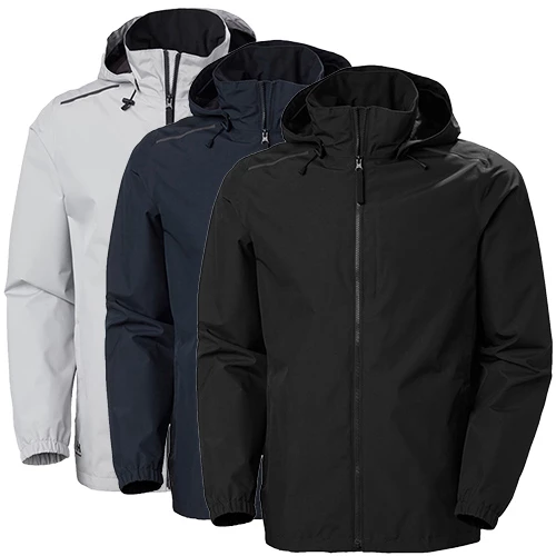 Helly Hansen 71261 Manchester 2.0 Skaljacka i ljusgrå, blå och svart färg.