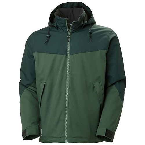 Helly Hansen 73290 Oxford Vinterjacka i färgen grön och mörkgrön.