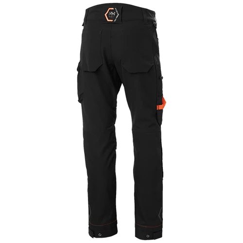 Helly Hansen 77556 Chelsea Evo BRZ HH Connect Byxa i svart visad bakifrån.