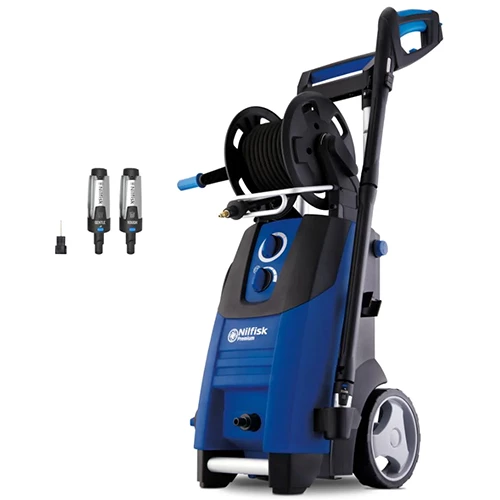 Nilfisk Högtryckstvätt PREMIUM 180-10 EU med munstycken och rensnål.