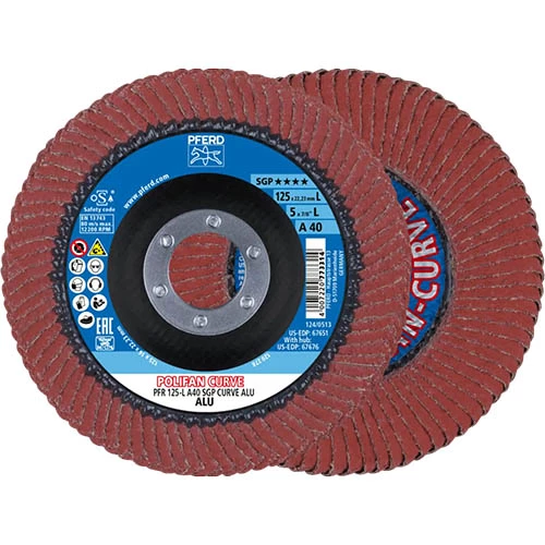 Pferd Lamellrondell Polifan A SGP för aluminium.