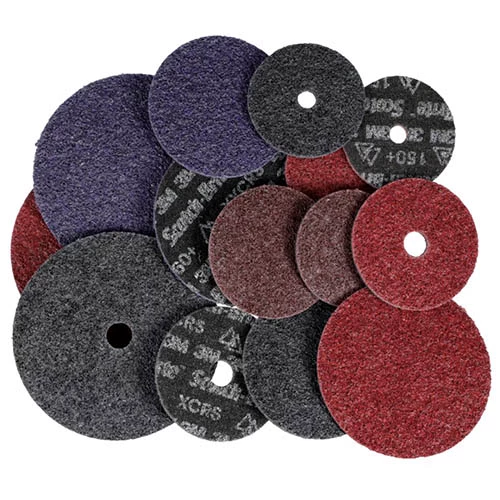 Flera varianter av 3M Ytkonditioneringsrondell Scotch-Brite HD-DH.