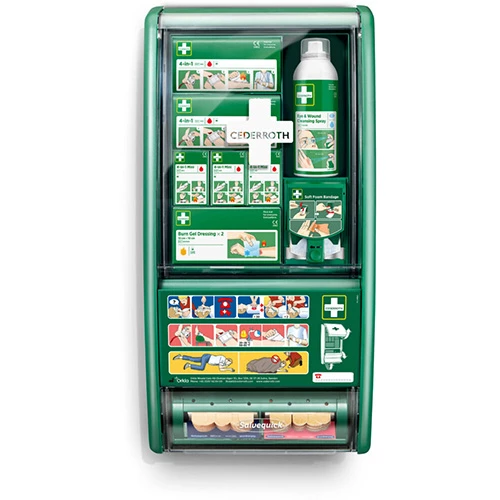 Cederroths Första Hjälpen-station First Aid Station