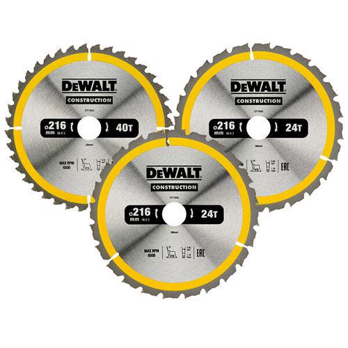 DeWalt Cirkelsågsklingor 216X30 DT1962-QZ.
