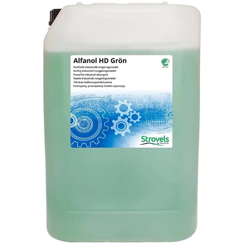 Rengöringsmedel Alfanol HD Grön Strovels 25 liter.