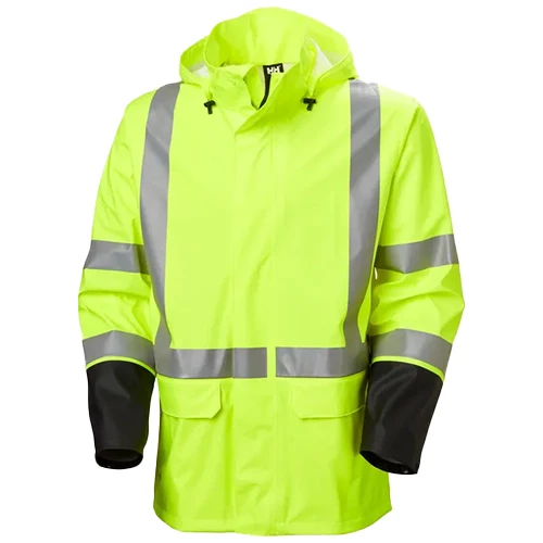 Helly Hansen 70155 Addvis Varsel Regnjacka i färgen 369 Gul/Ebony.